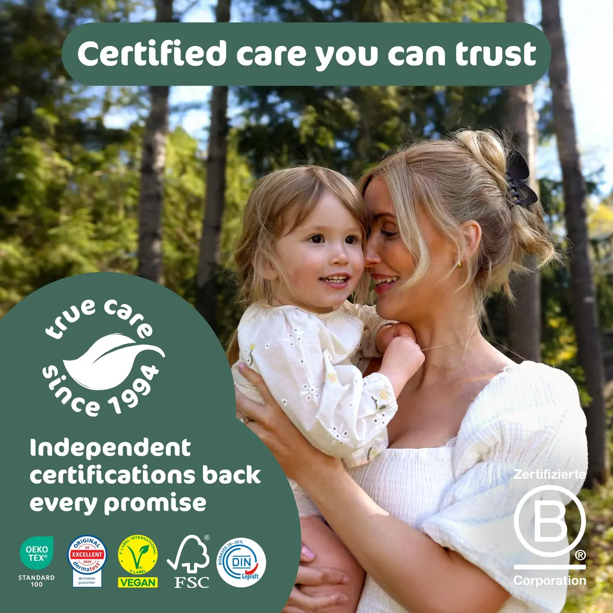 Naty BioEmbrace Newborn Diapers Size 1 | Sensitive Skin, 100 Ct, Plant-Based Comfort - view 6
