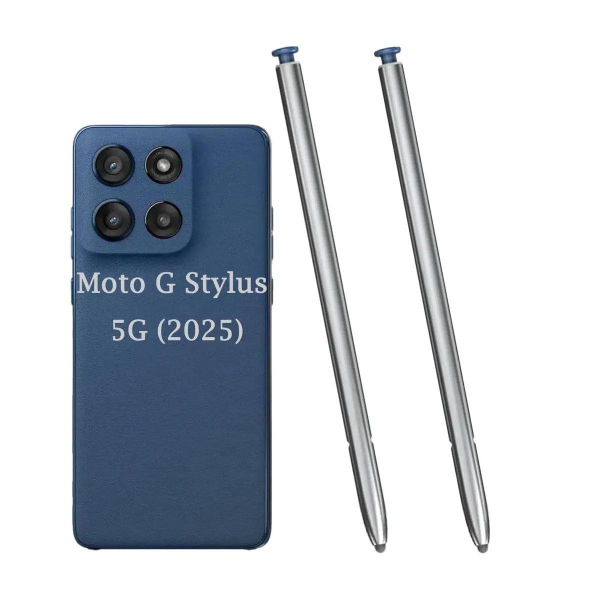 Peixiong Blue 2 Pack Stylus Pen Replacement for Moto G Stylus 2025 | Precise, No Charging Needed - main product image