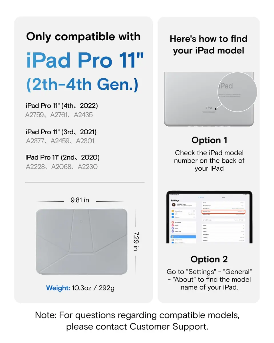 MOFT Dynamic Folio Case for iPad 11th Gen (A16 2025) & 10th Gen (A14 2022) | 298g Ultra-Thin Magnetic Stand Case with 20+ Angles - view 2