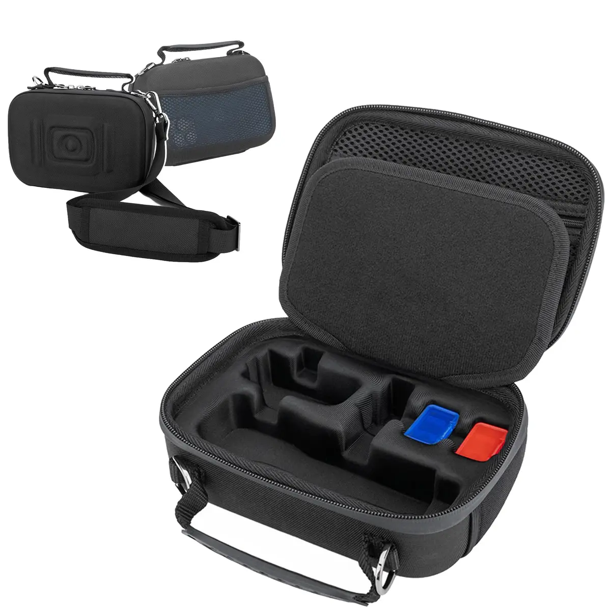 JJC Carrying Case for DJI Osmo Pocket 3 & Xtra Muse | Protective EVA Hard Shell Bag for Camera & Accessories - main product image