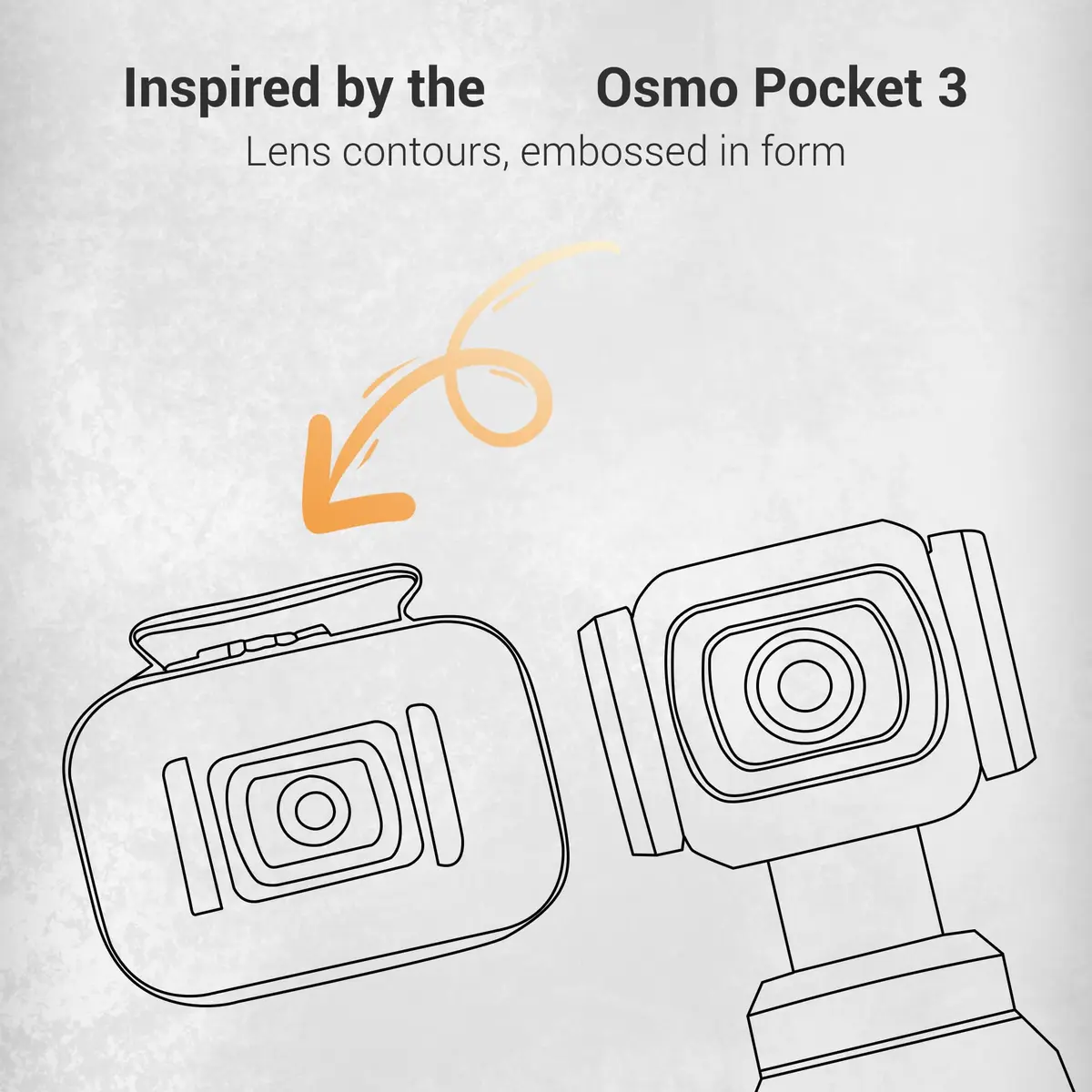 JJC Carrying Case for DJI Osmo Pocket 3 & Xtra Muse | Protective EVA Hard Shell Bag for Camera & Accessories - view 8