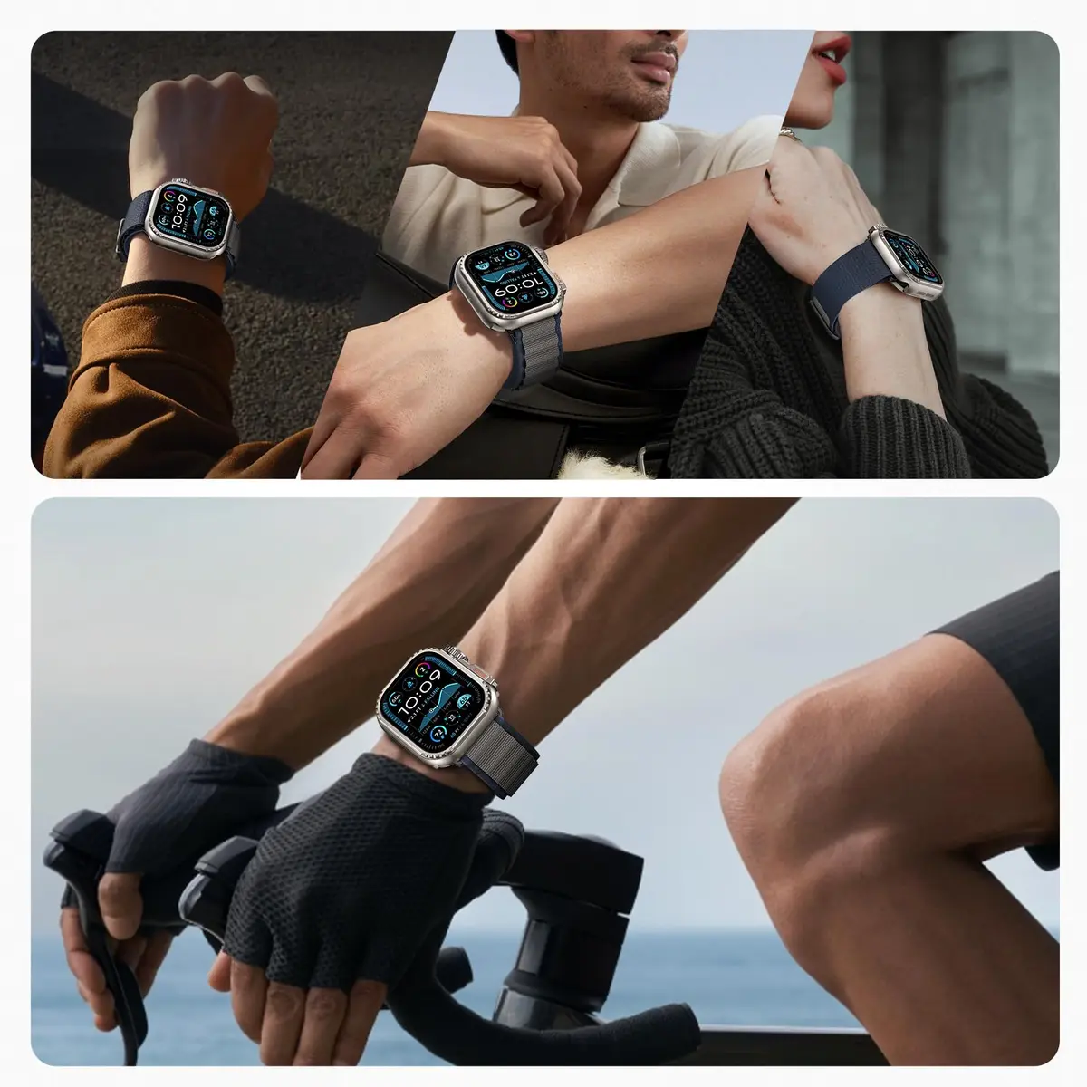 Goton Ultra-Look Metal Case for Apple Watch 42mm Series 6/5/4/SE | Compatible with 42mm/44mm Ultra-Style Conversion - view 7