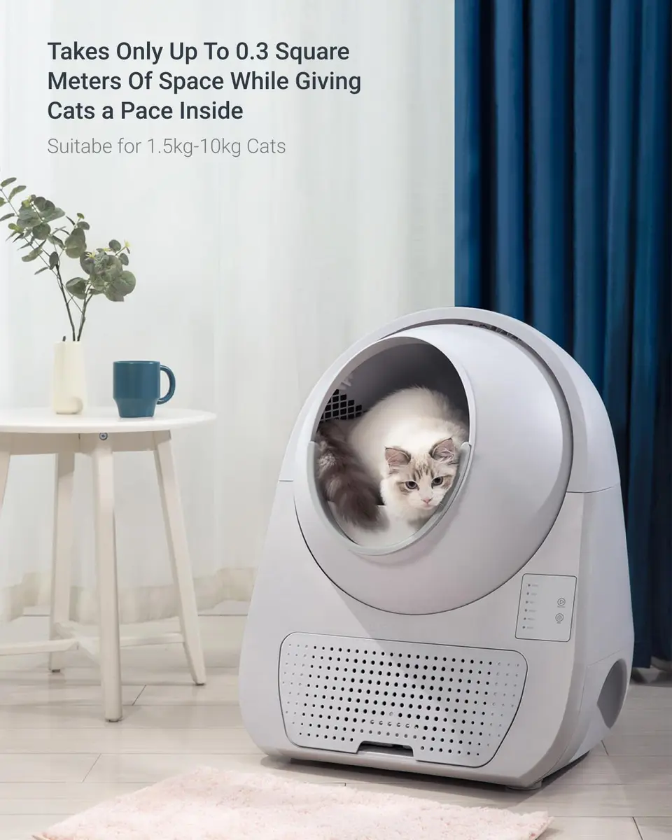 CATLINK Self-Cleaning Litter Box for Cats 3.5–22 lbs | Advanced Safety & Odor Control - view 5