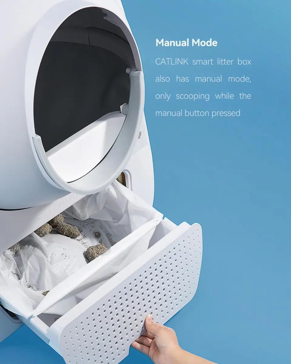 CATLINK Self-Cleaning Litter Box for Cats 3.5–22 lbs | Advanced Safety & Odor Control - view 7