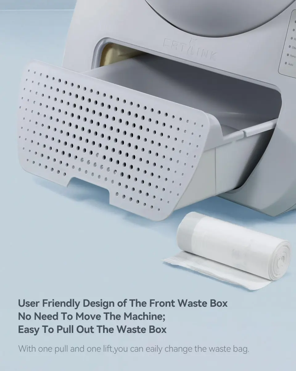 CATLINK Self-Cleaning Litter Box for Cats 3.5–22 lbs | Advanced Safety & Odor Control - view 4