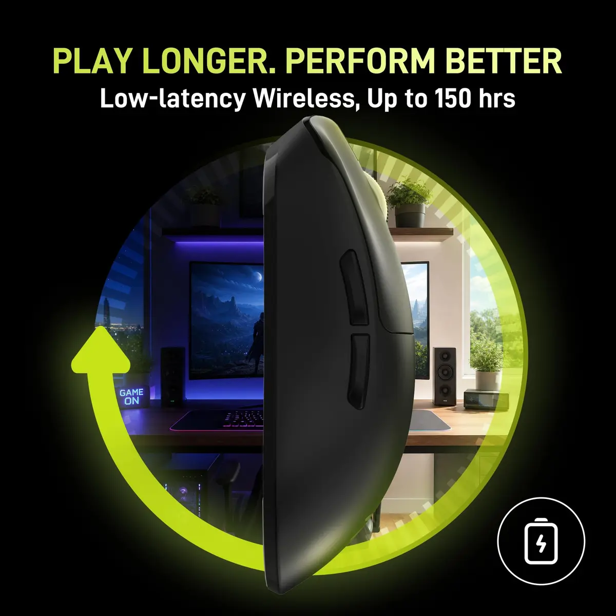 VGN F1 Pro Max Wireless Gaming Mouse 55g | 26K DPI, 130h Playtime, Low Latency - view 6