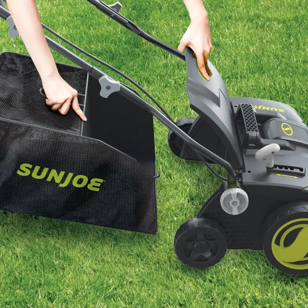 Sun Joe Corded Dethatcher & Scarifier with 13.2-Gal Bag | 15-Inch, 15-Amp Heavy-Duty Lawn Care - view 8
