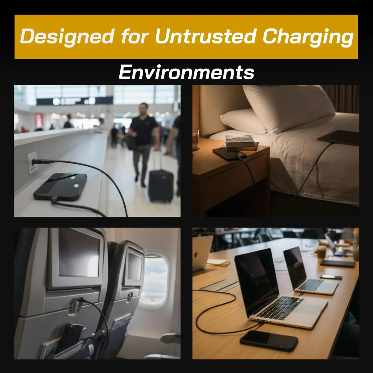 OFFGRID USB Data Blocker Type-C 2 Pack | Data Protection & Fast Charging Adapter - view 6