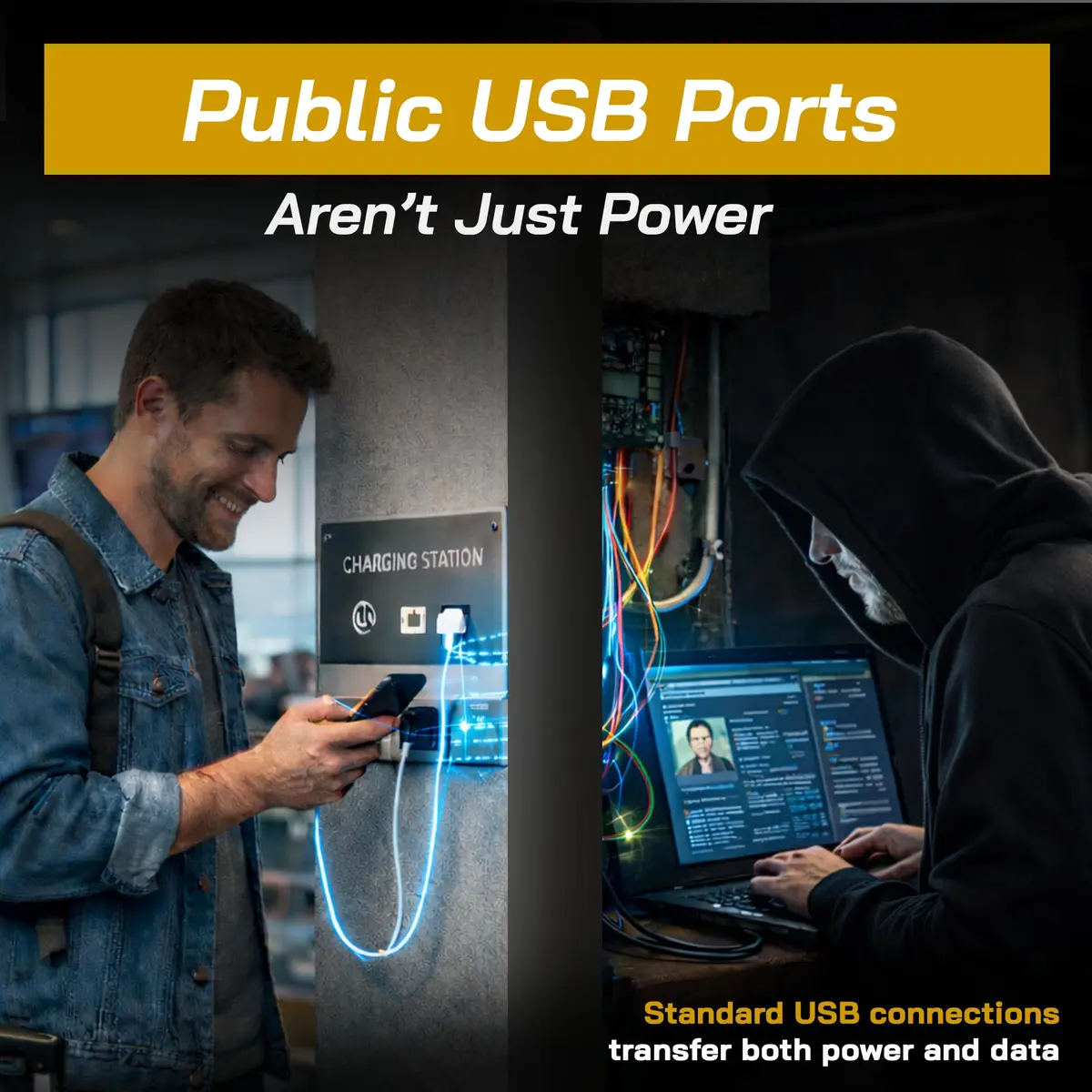 OFFGRID USB Data Blocker Type-C 2 Pack | Data Protection & Fast Charging Adapter - view 3