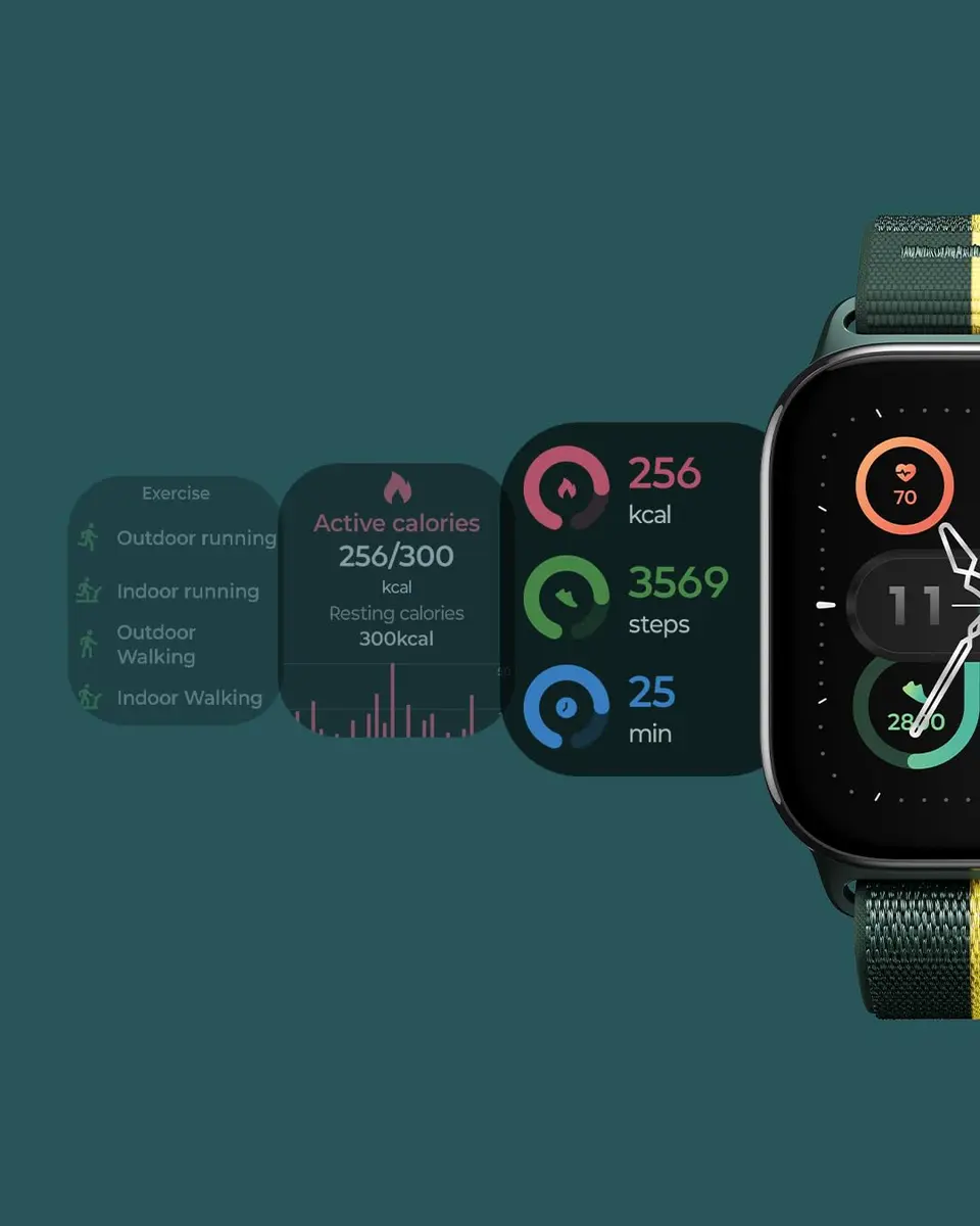Motorola Moto Watch fit 1.9" OLED Display | Fitness & Sleep Tracker, Waterproof, Android Compatible - view 5