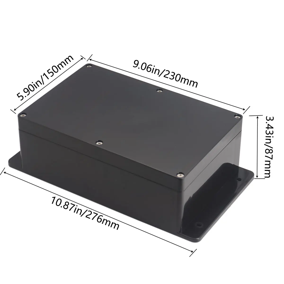 Otdorpatio ABS Plastic Electrical Junction Box 230x150x87 mm | IP65 Waterproof DIY Power Enclosure - view 2
