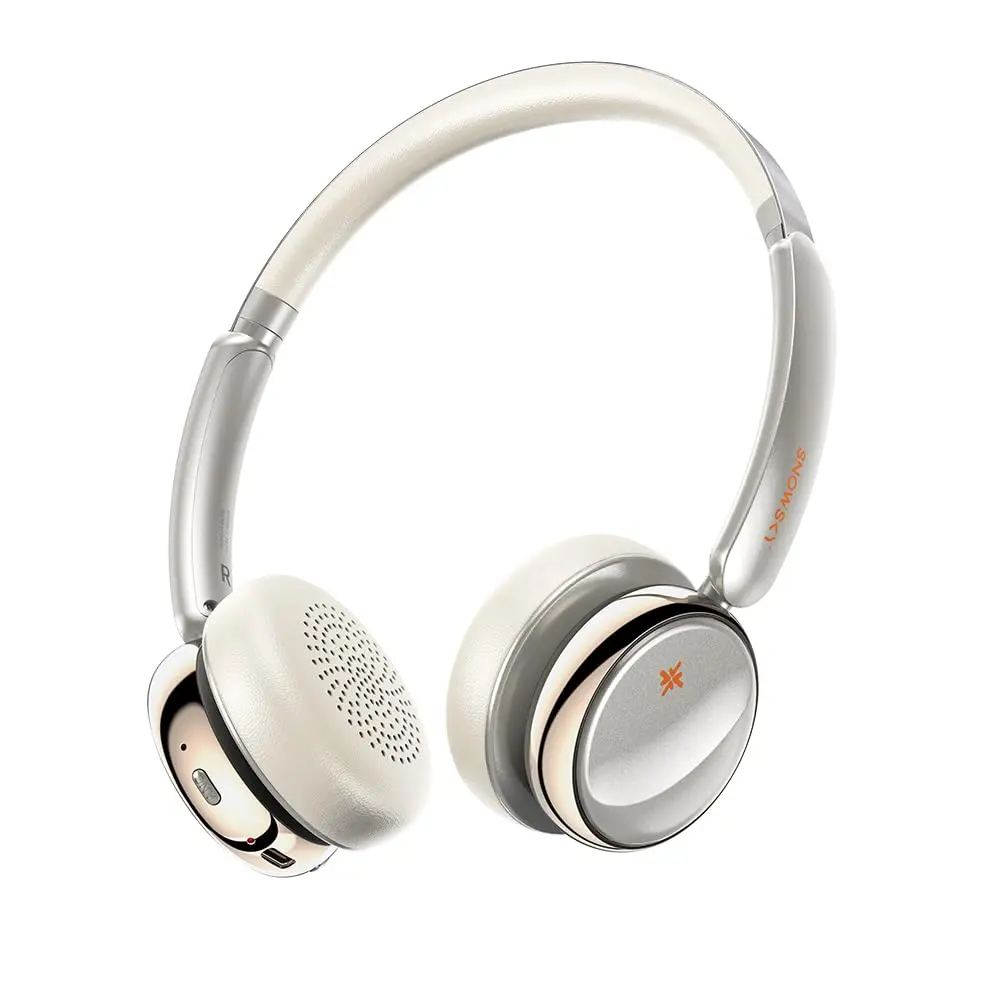 FiiO Anytime Active Noise Cancelling Bluetooth 5.4 Headphones, 58H Playtime, Titanium Gold - main product image