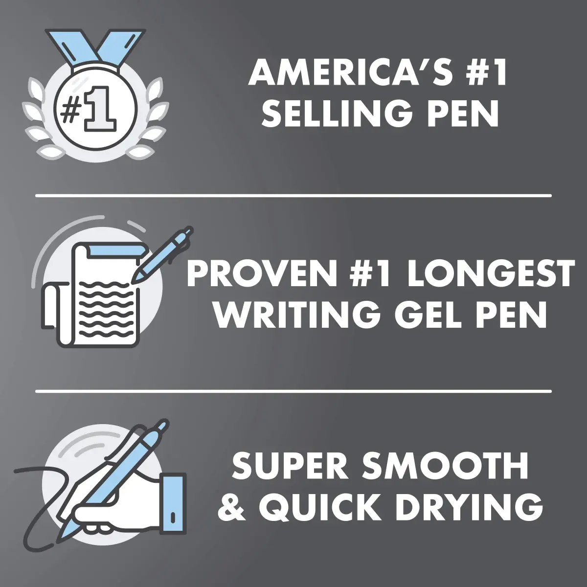 PILOT G2 Premium Retractable Gel Pens, Extra Fine 0.5mm, Assorted 10-Count (Pack of 2) | Smooth Ink Flow for Students & Office - view 3
