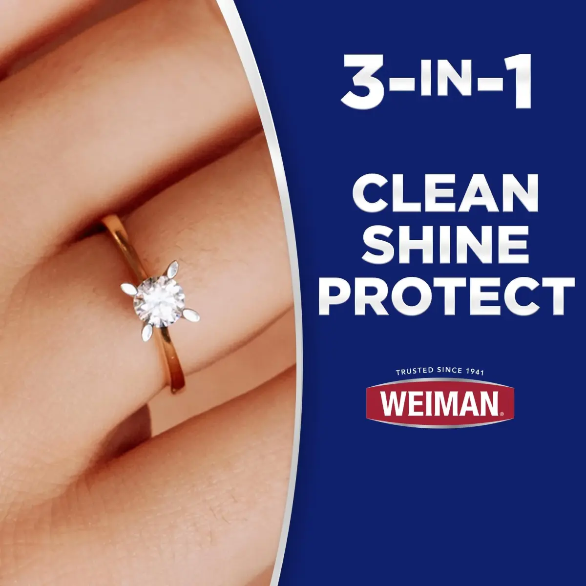 Weiman Gold & Diamond 3-in-1 Wipes - 1 Count | Cleans, Shines, Protects Jewelry - view 5
