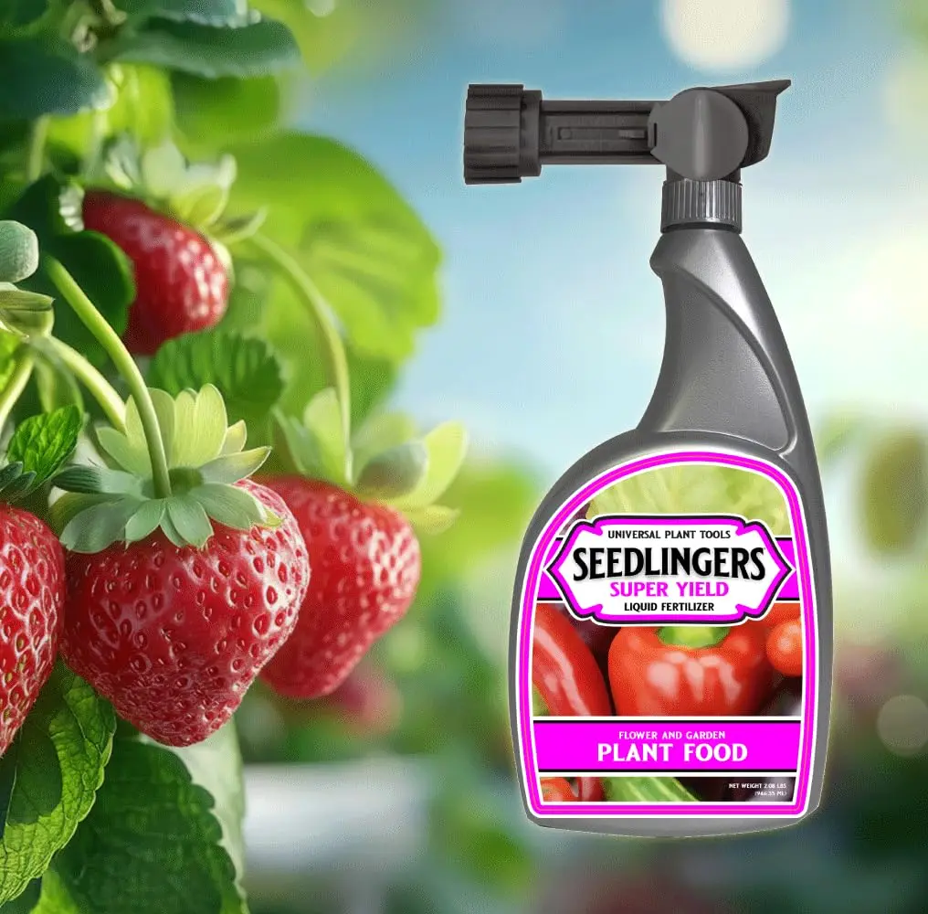 Messinas Seedlingers Super Yield Liquid Plant Food 32 fl oz | Microbial Soil Energizer for Flowers & Vegetables - view 2