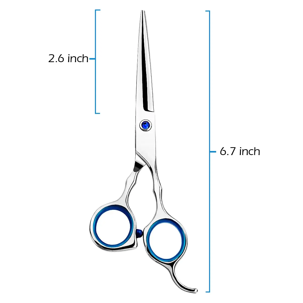 Himart Hair Trimming Kit in Blue | Professional Barber Shears for Men Women Kids - view 5