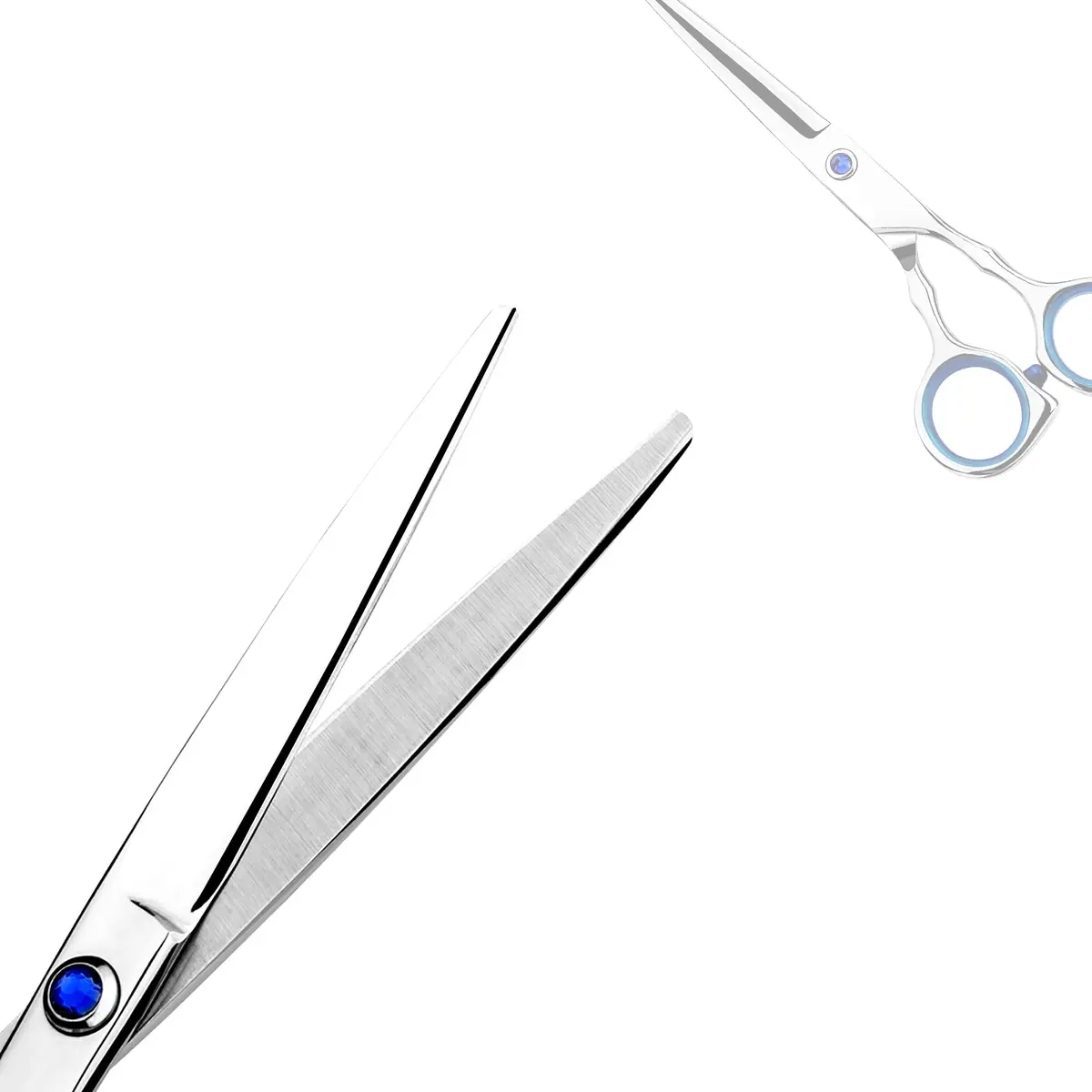 Himart Hair Trimming Kit in Blue | Professional Barber Shears for Men Women Kids - view 2