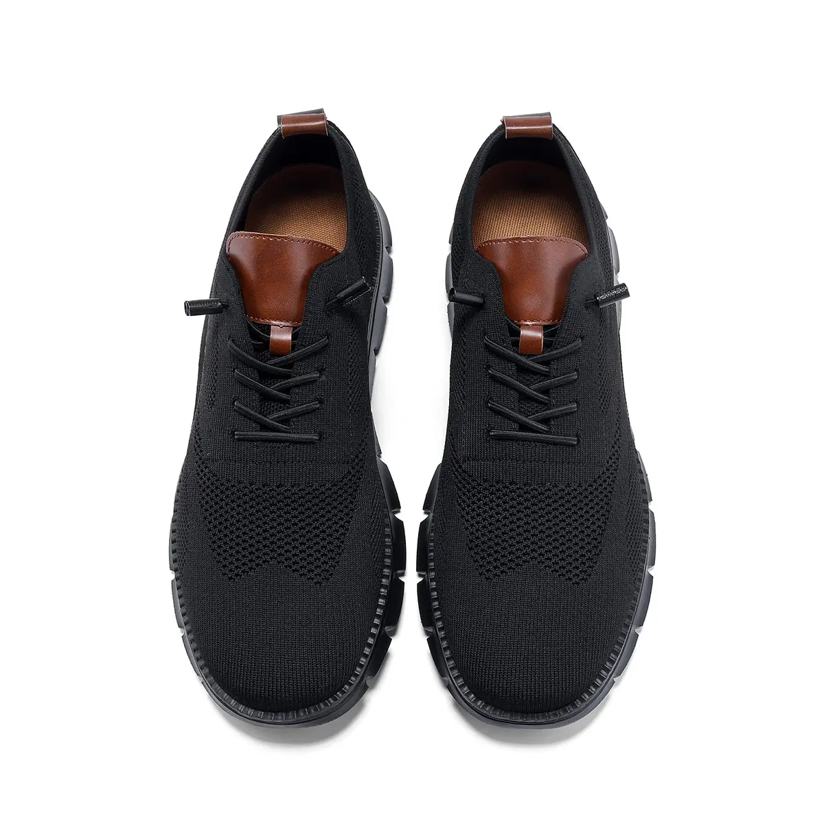 RUFONE Men’s Business Casual Oxford Sneakers – Lightweight Lace-Up Shoes for Work, Travel & Daily Commute - view 5
