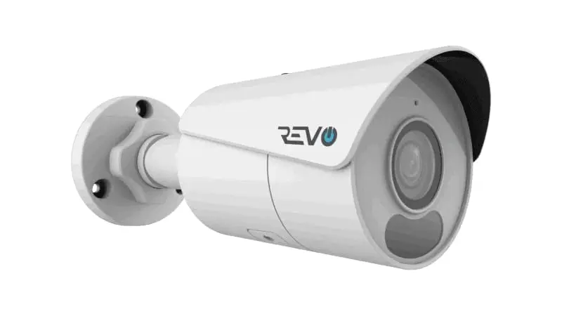 REVO Ultra Blue Series 4K (8 Megapixel) H.265 Indoor/Outdoor IR Bullet Camera with Built-in Mic & 60FT CAT5e Cable | 4K Security Camera for Home & Business - view 2