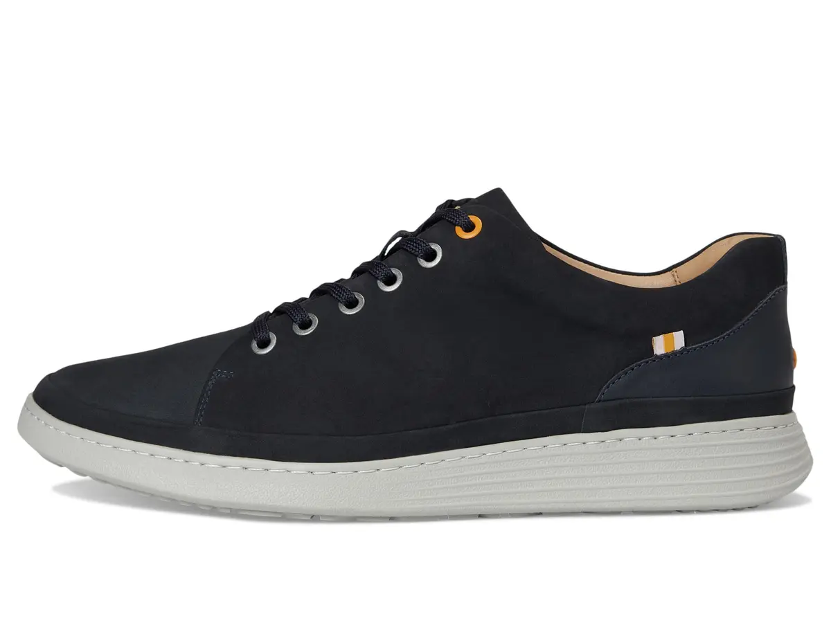 Samuel Hubbard Featherlight Fast Lace-up Shoes 14 Wide | Navy Nubuck, Lightweight & Flexible - view 6