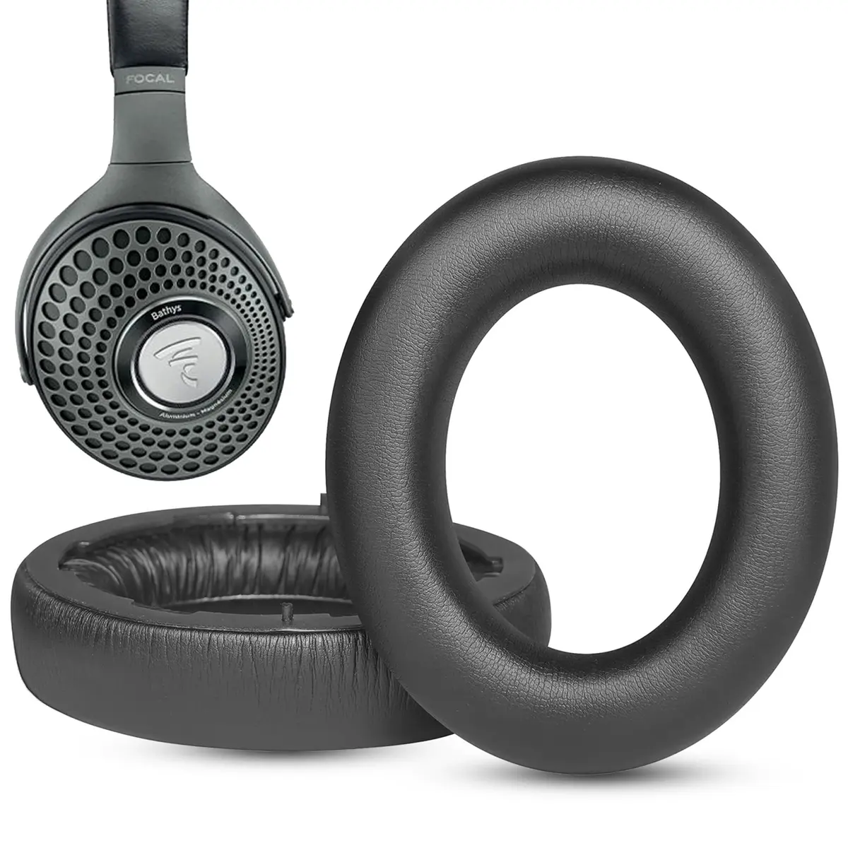 DowiTech Earpads Replacement for Focal Bathys Bluetooth Headphones | Enhanced Comfort & Noise Isolation - main product image