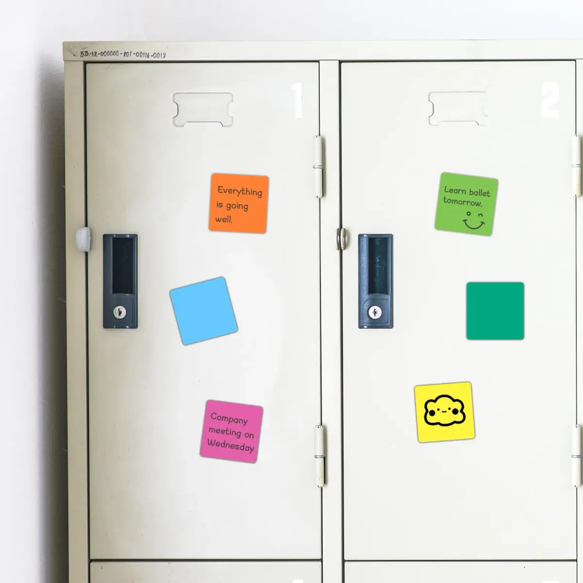NIUBIKLUS Magnetic Dry Erase Reusable Sticky Notes 7.6cm x 7.6cm (3" x 3") | Pack of 18 for Whiteboards, Fridges, Lockers - view 9