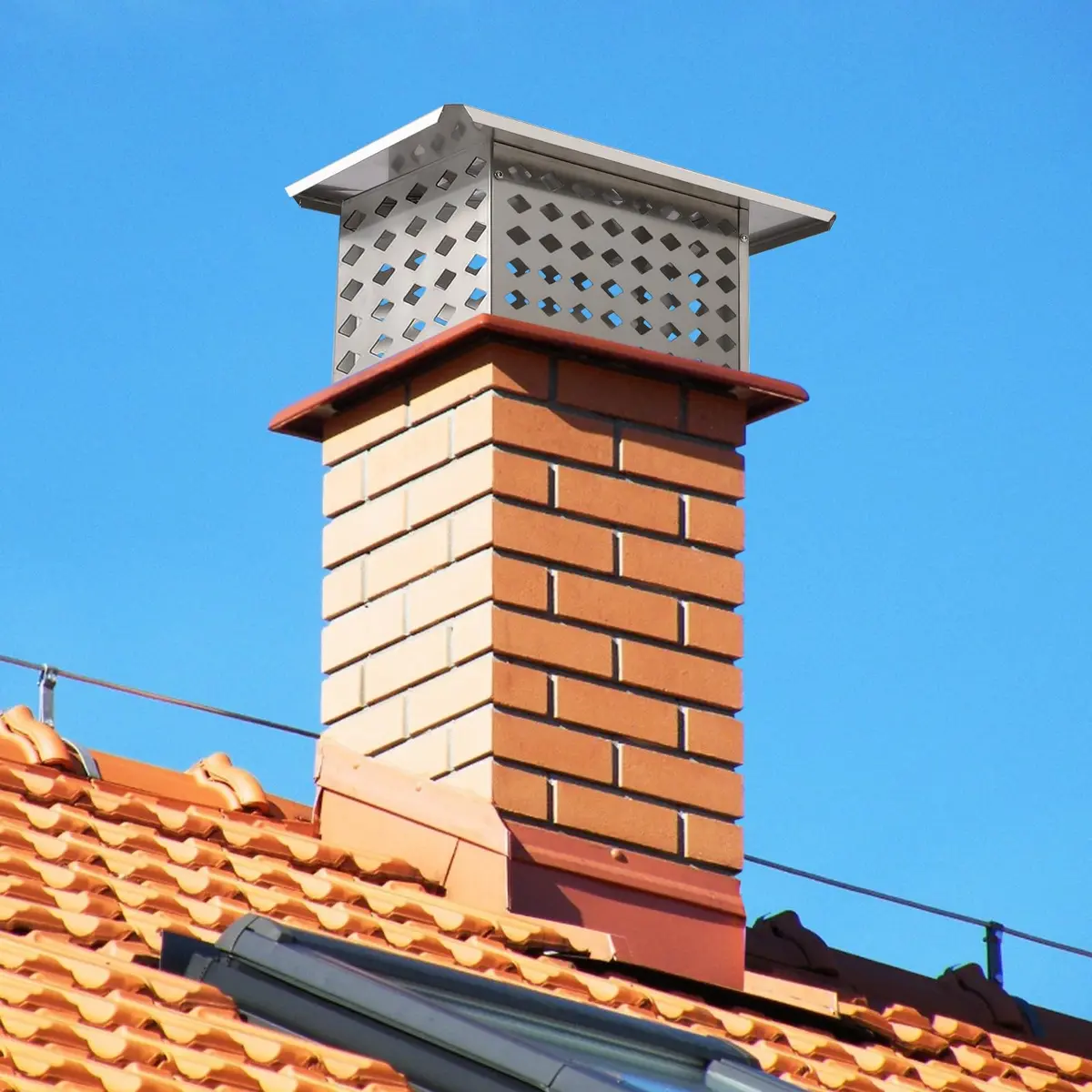 AutoSteelix Chimney Cap 8" x 13" Stainless Steel Waterproof Mesh | Easy DIY Installation - view 5