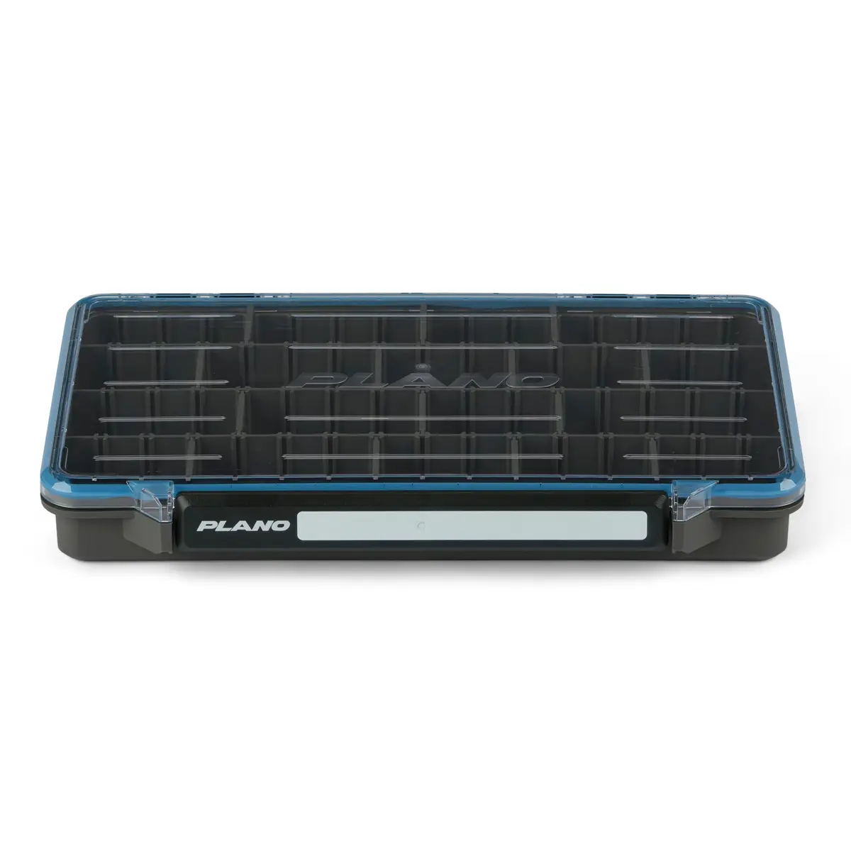 Plano StowAway 3700 Waterproof Tackle Box | IPX7 Waterproof, Rustricor, Single Latch, Transparent DuraView Lid, Stackable Storage - main product image