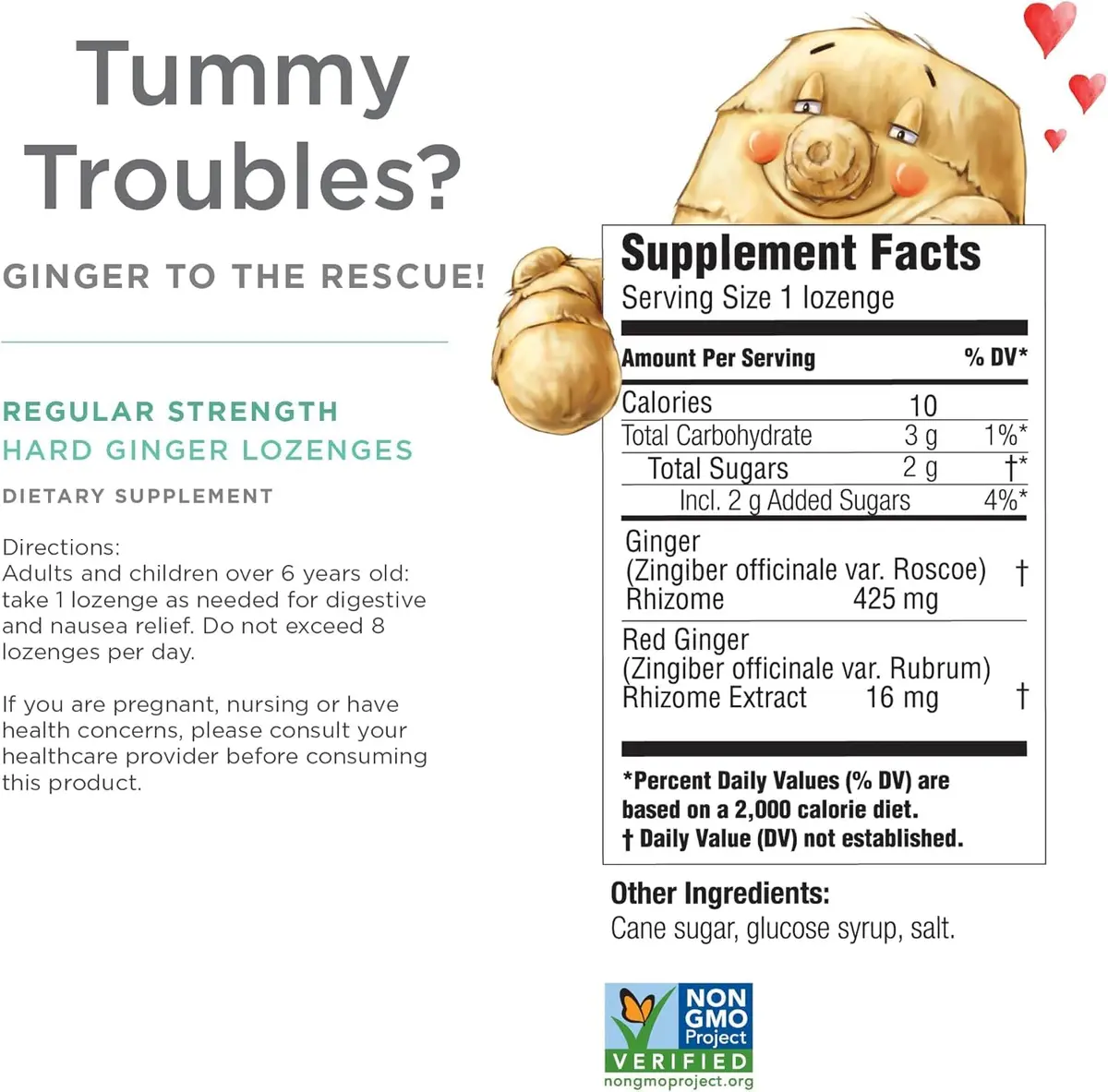 The Ginger People Ginger Rescue Digestive Lozenges 60ct | Natural Nausea Relief for Adults & Kids Over 6 - view 6
