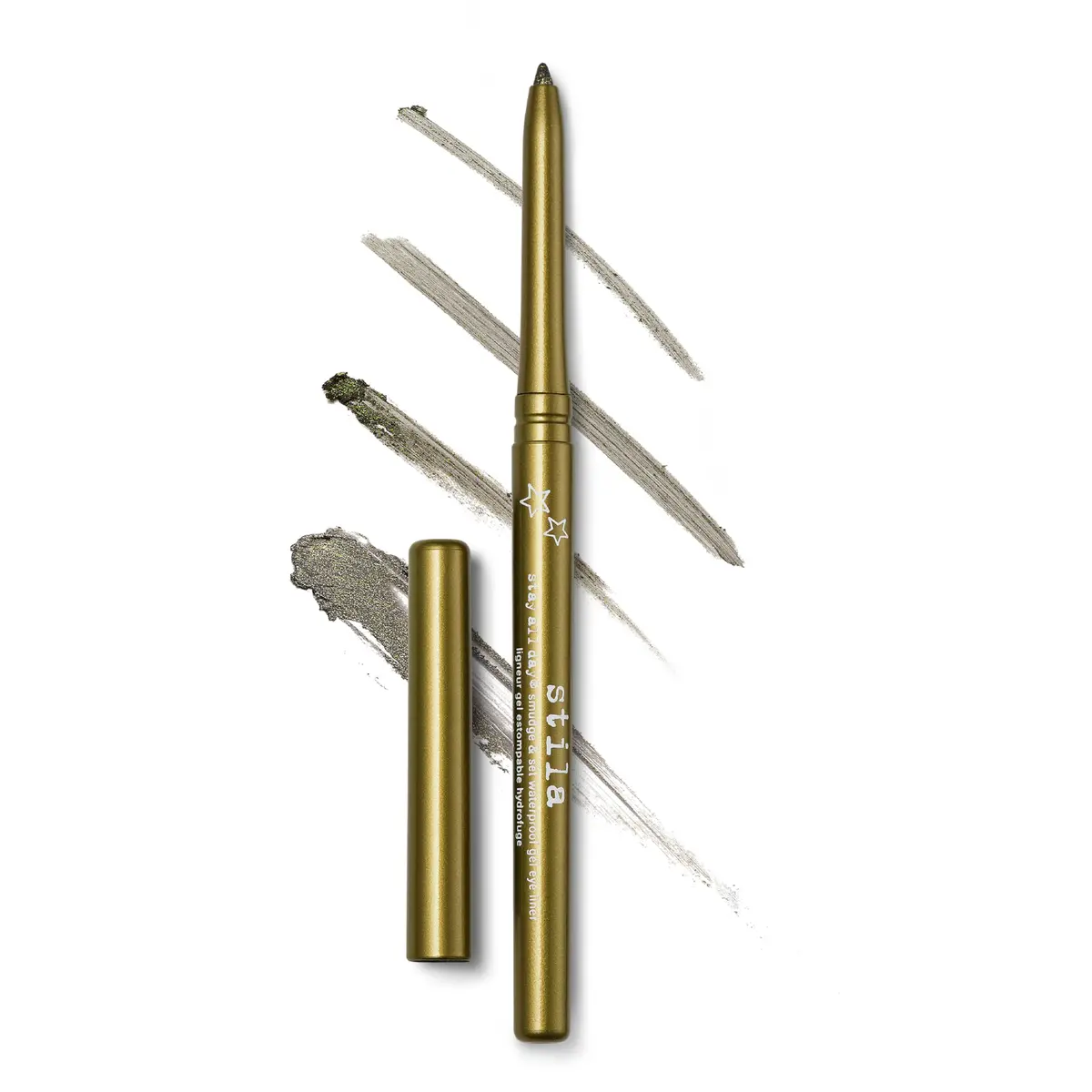 stila Stay All Day Smudge & Set Waterproof Gel Eyeliner (Gilded Green) | 1 Count, Water-Resistant, Long-Lasting - main product image