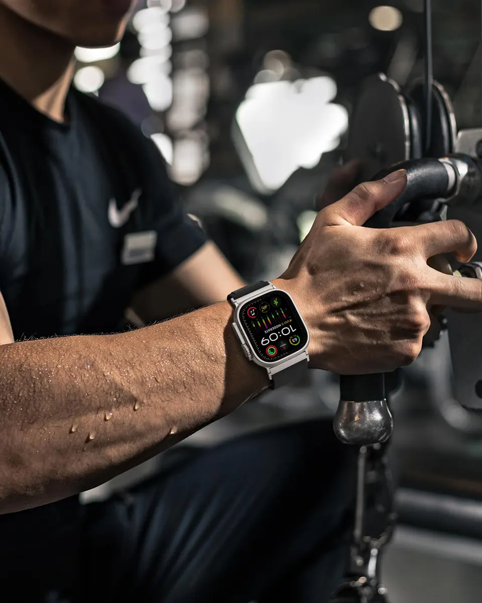 WANLISS Trail Loop Nylon Sport Band for Apple Watch Ultra 4 3 2 1 | Breathable, Rugged & Adjustable (70-120 chars) - view 5