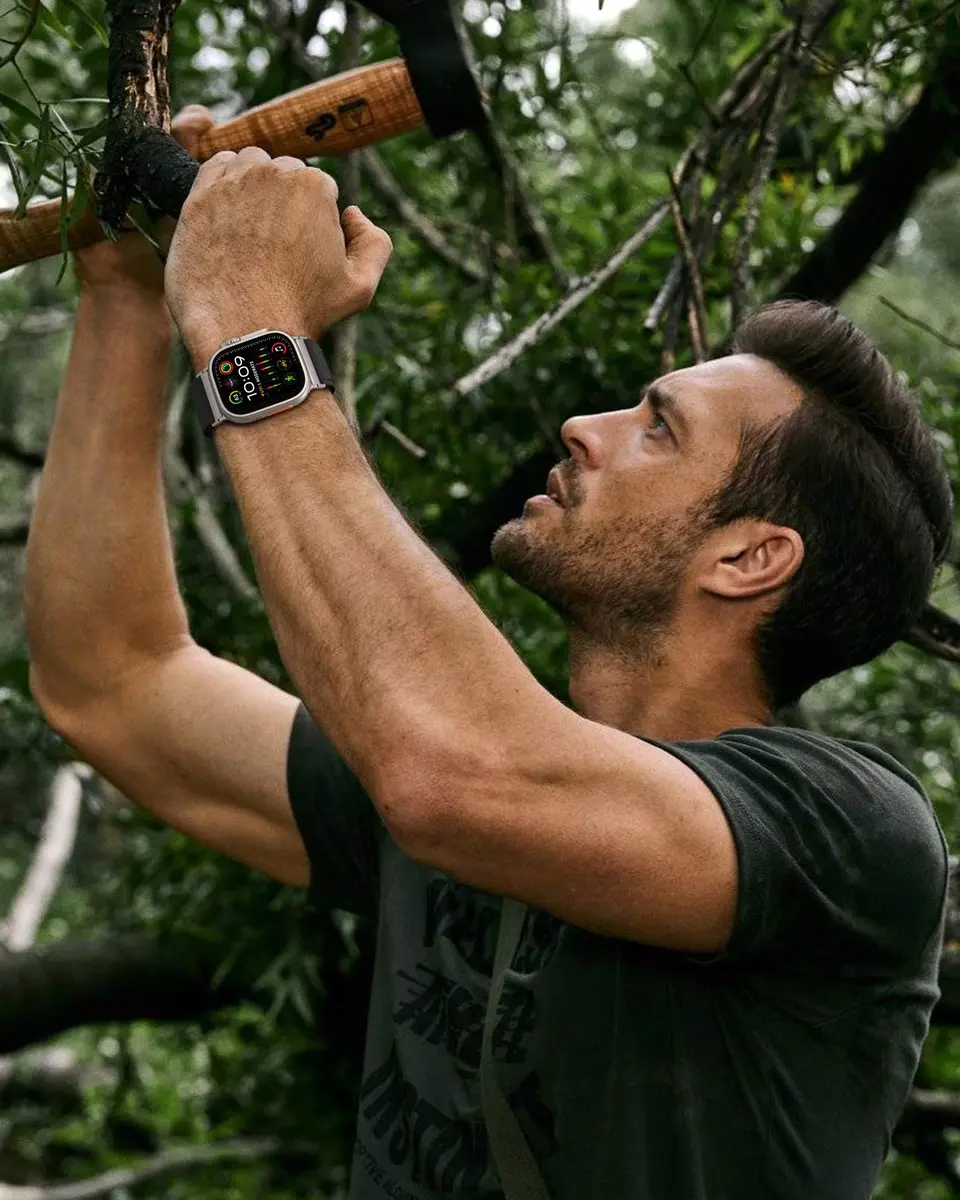 WANLISS Trail Loop Nylon Sport Band for Apple Watch Ultra 4 3 2 1 | Breathable, Rugged & Adjustable (70-120 chars) - view 6