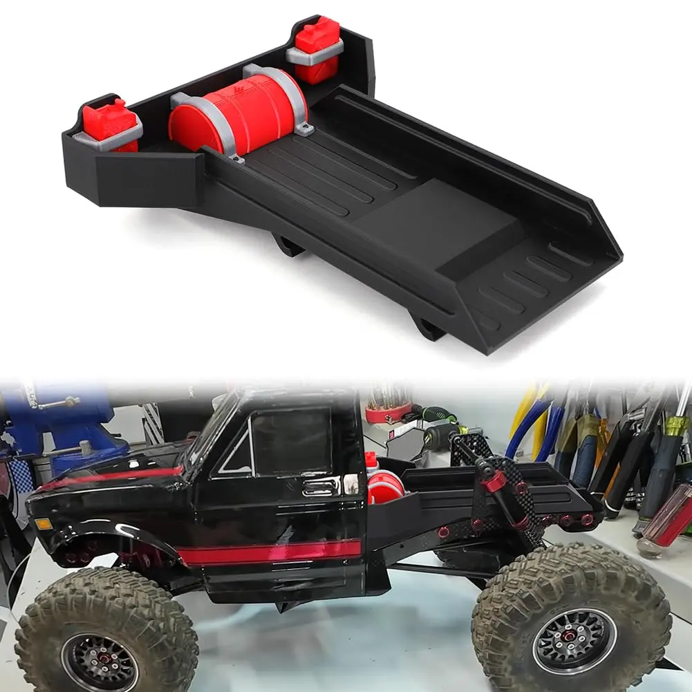 motoparty Scale Comp Bed for Redcat Ascent Fusion 7117 1/10 RC Crawler | Scale Replacement Part - main product image