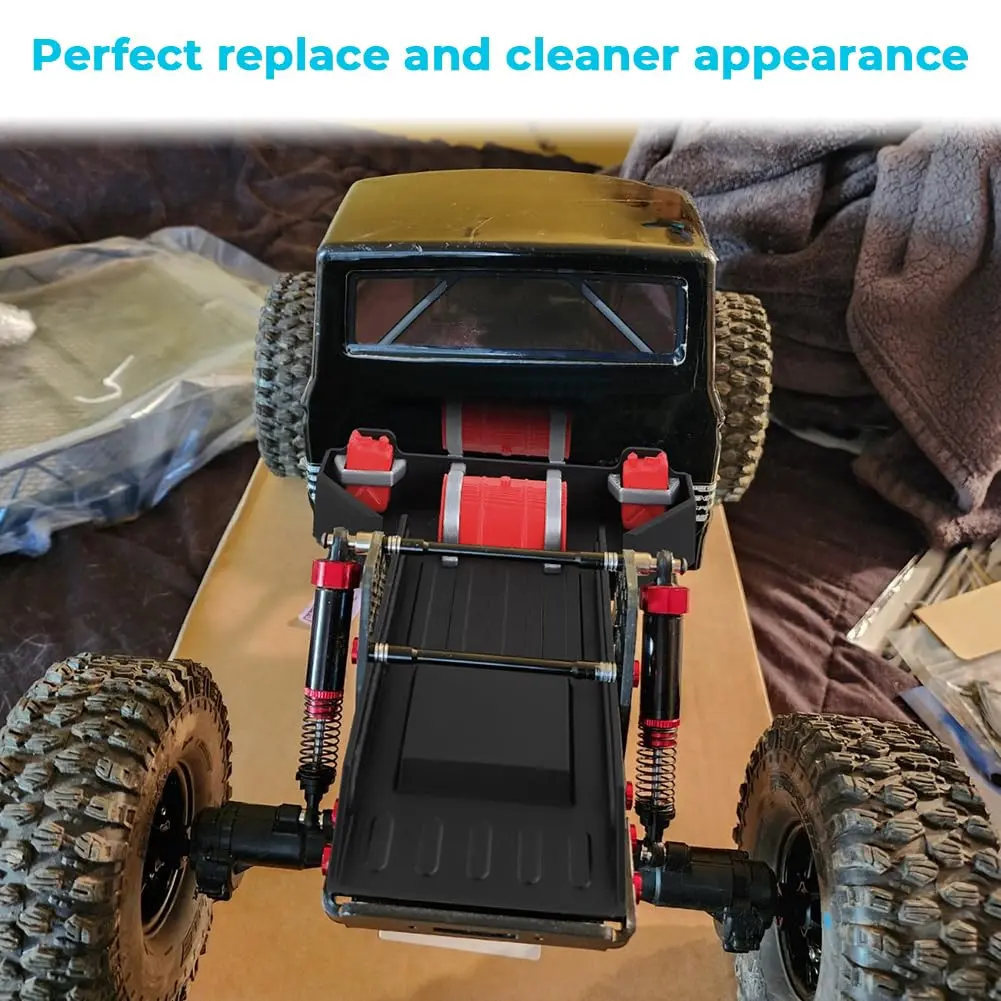 motoparty Scale Comp Bed for Redcat Ascent Fusion 7117 1/10 RC Crawler | Scale Replacement Part - view 3
