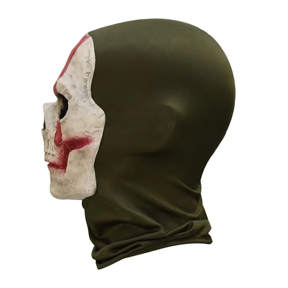 Masfrida Ghost Skull Mask Full Face Unisex for War Game Outdoor Sport Halloween Cosplay (Red, One Size) - view 4