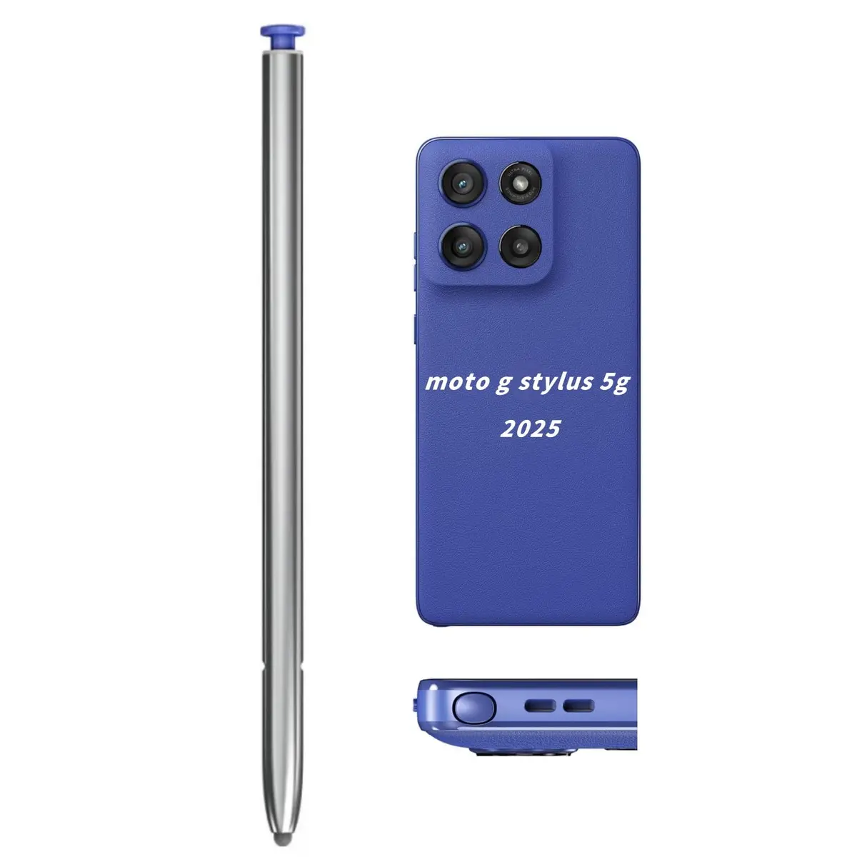 TYHJ Stylus Pen for Moto G Stylus 5G 2025 | Battery-Free Touch Screen Replacement (4.5 inches, Metal, Pantone Surf The Web) - view 3