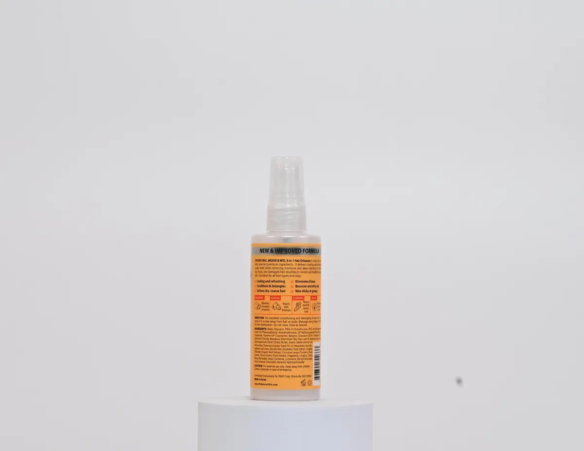 On Natural Weave & Wig 4-in-1 Hair Enhancer for All Hair Textures 3.4 Fl Oz | Hydrates, Detangles & Adds Shine - view 2