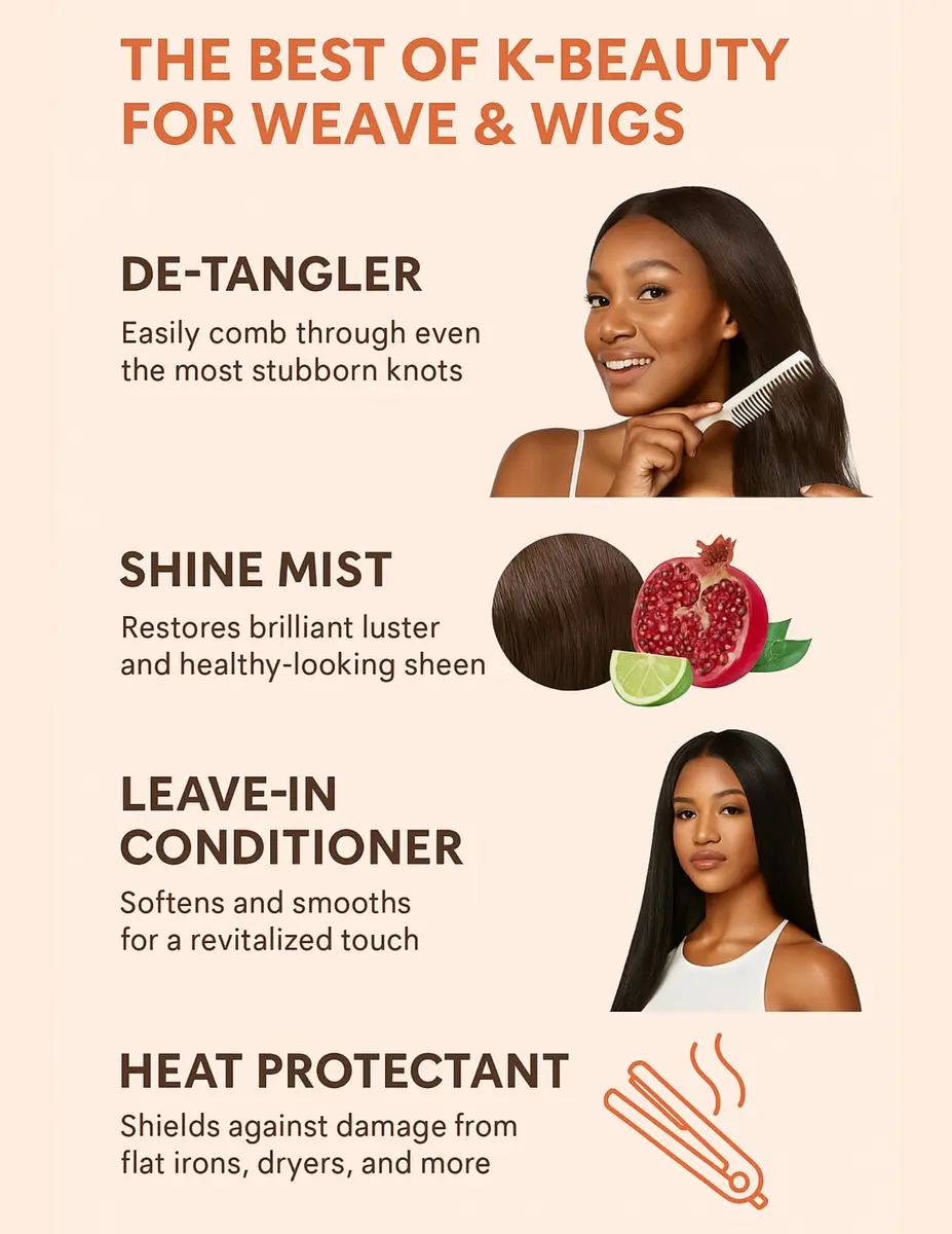 On Natural Weave & Wig 4-in-1 Hair Enhancer, Pomegranate, 3.4 OZ | Detangles, Hydrates & Adds Shine - view 6