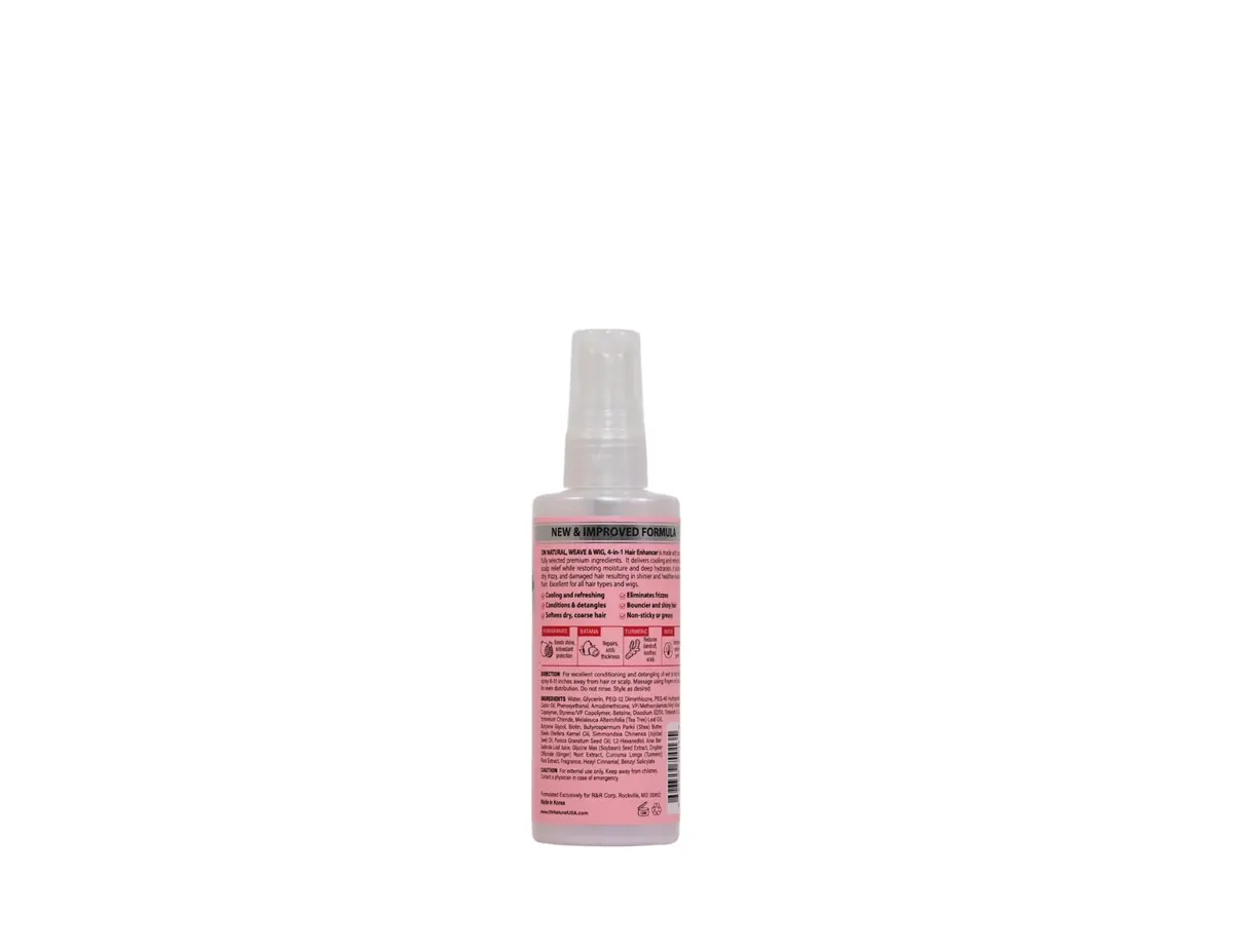 On Natural Weave & Wig 4-in-1 Hair Enhancer, Pomegranate, 3.4 OZ | Detangles, Hydrates & Adds Shine - view 8