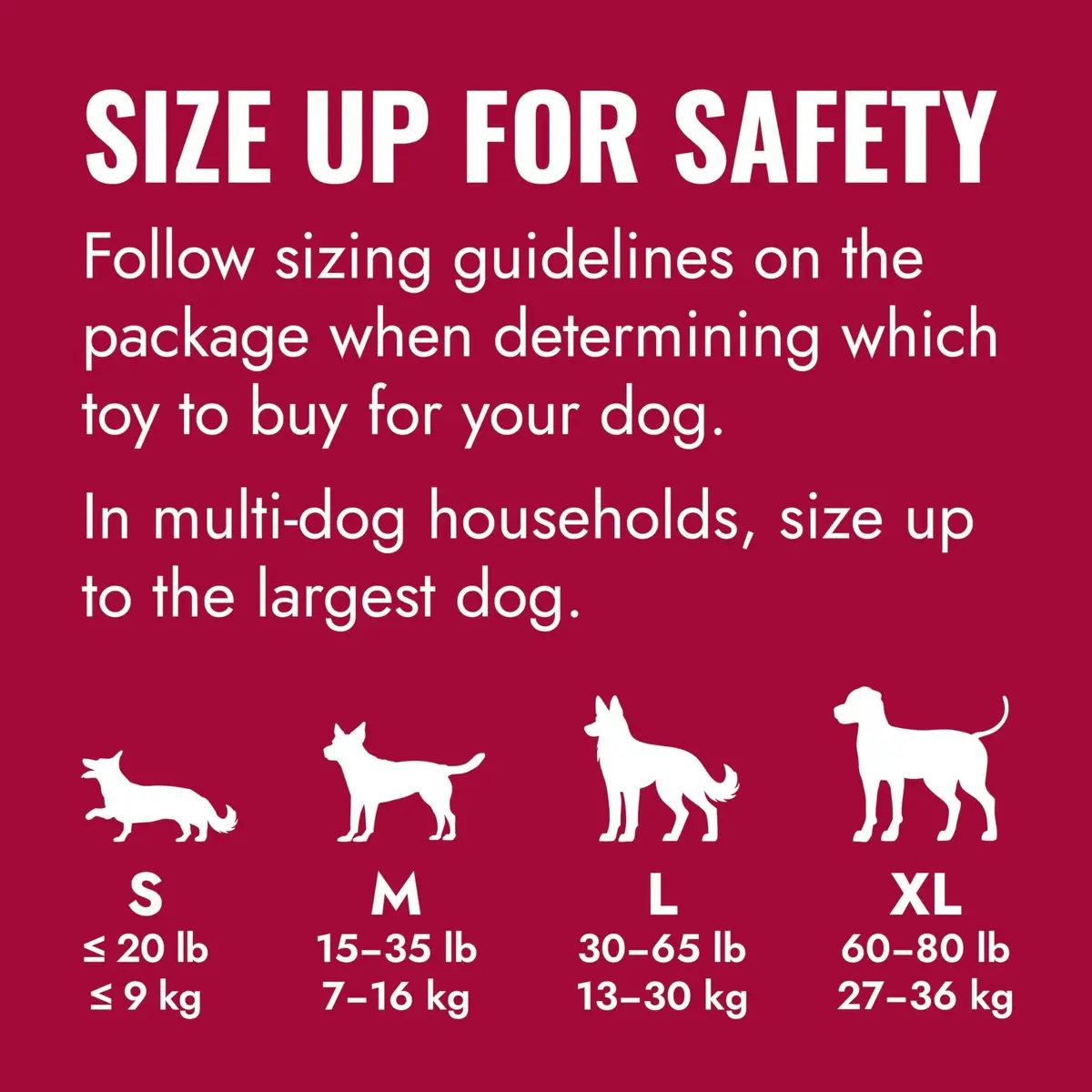 KONG Goodie Bone Natural Rubber Treat Toy for Extra Large Dogs | Durable Chew Toy for Aggressive Chewers - view 3