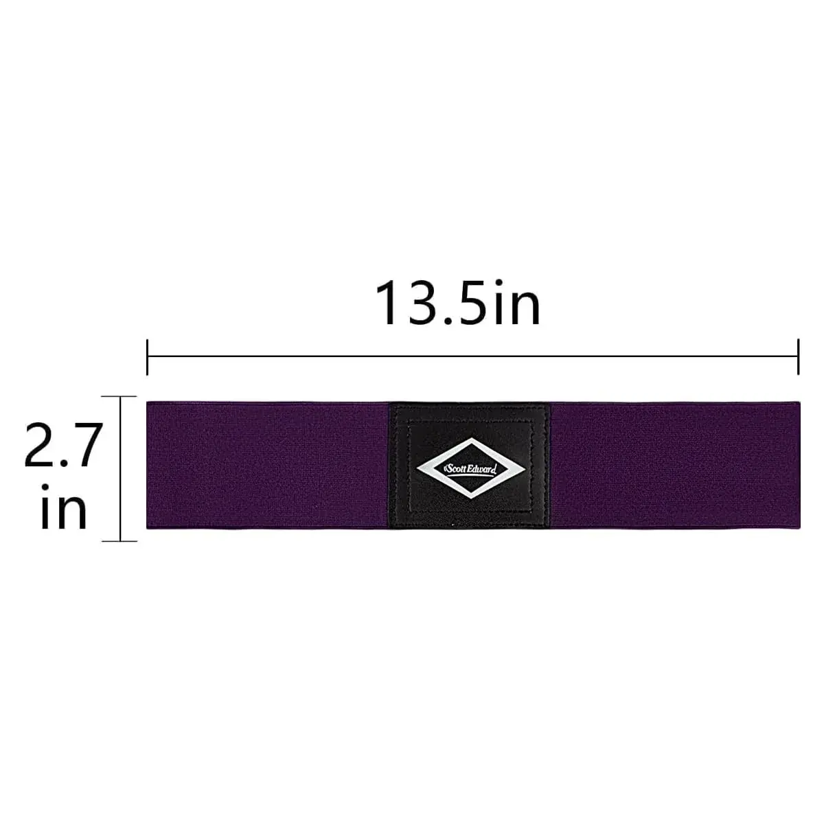 Scott Edward Pro Golf Swing Training Aid Arm Band Purple Standard Large | Corrects Swing Gesture Alignment - view 4