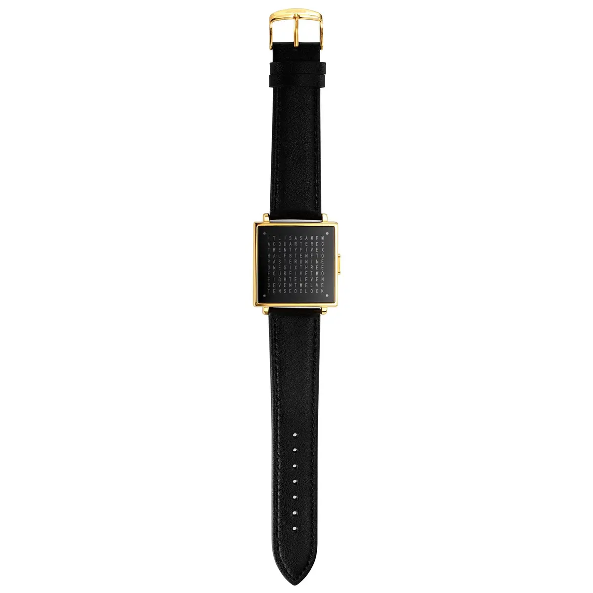 Gosasa Square Men's Luxury Watch with Leather Strap & Date Display | 36mm Case, 30M Water Resistant - view 6