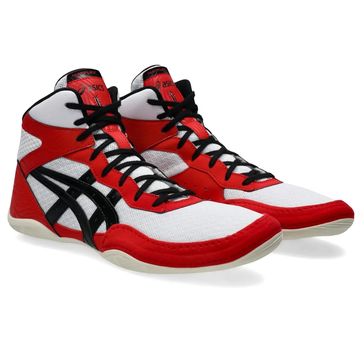 ASICS Men's Matflex 7 Wrestling Shoes Classic Red/Black 0.68 kg (1.5 lb) | Wrestling Footwear for Athletes - view 2