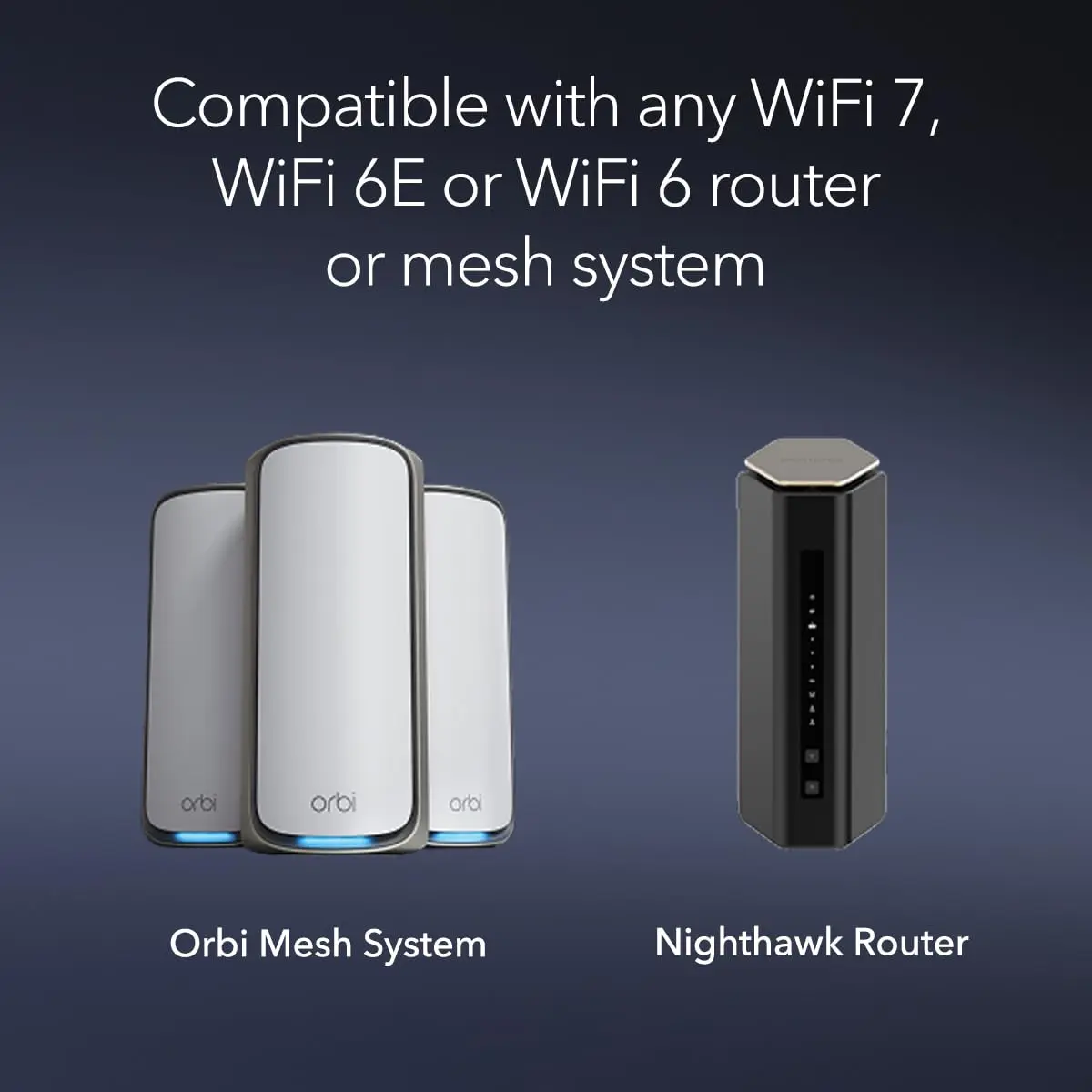 NETGEAR Nighthawk WiFi 7 USB 3.0 Adapter (A9000) – BE6500 Tri-Band Wireless Gigabit Speed (Up to 6.5 Gbps) – 6 GHz Band – Works with Any Router or Mesh System – for Windows 11 PC | WiFi 7 Adapter with Tri-Band Speed - view 6