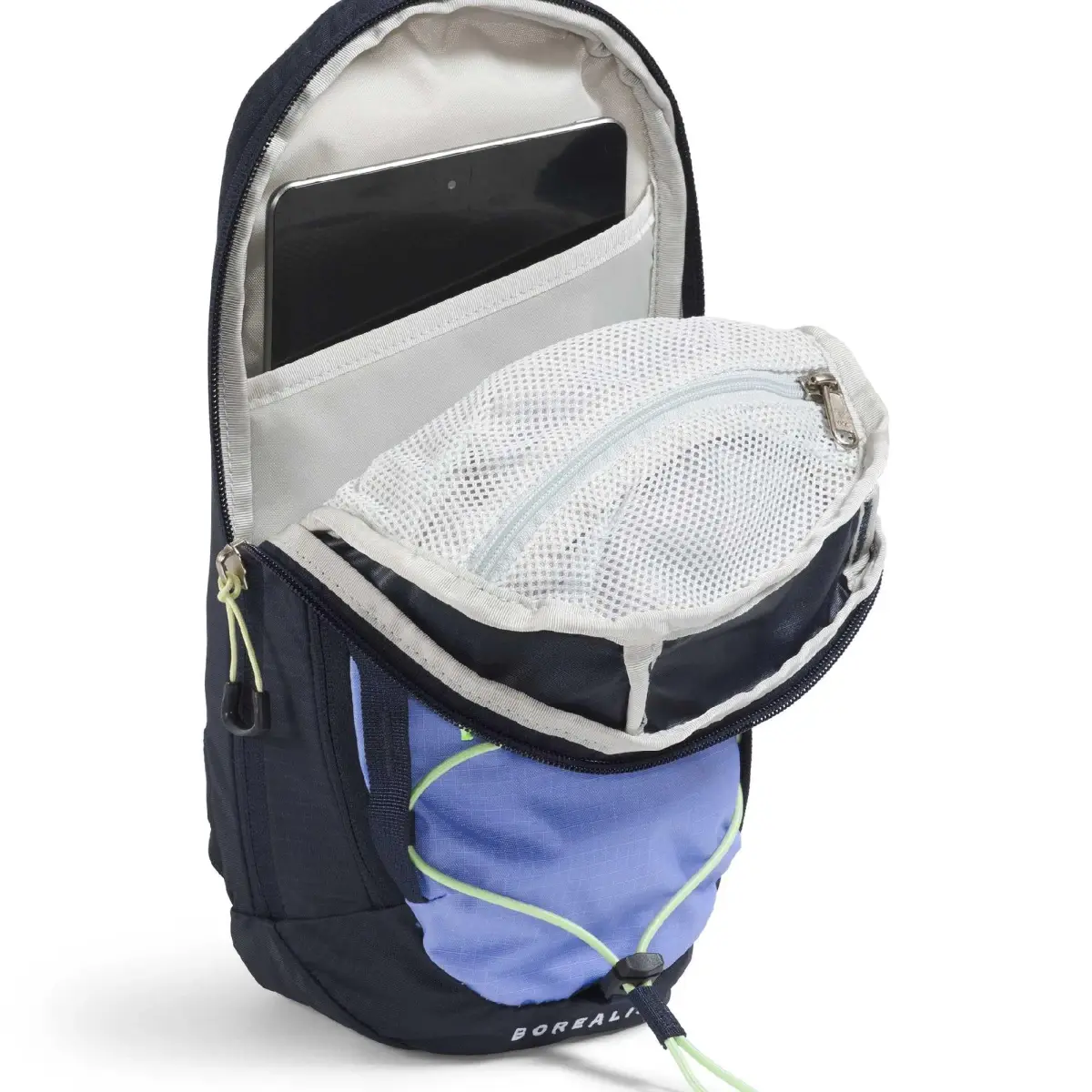 The North Face Borealis Sling Bag 6L in Peri Glow/Smt Navy/Lemon Mist - One Size - view 2