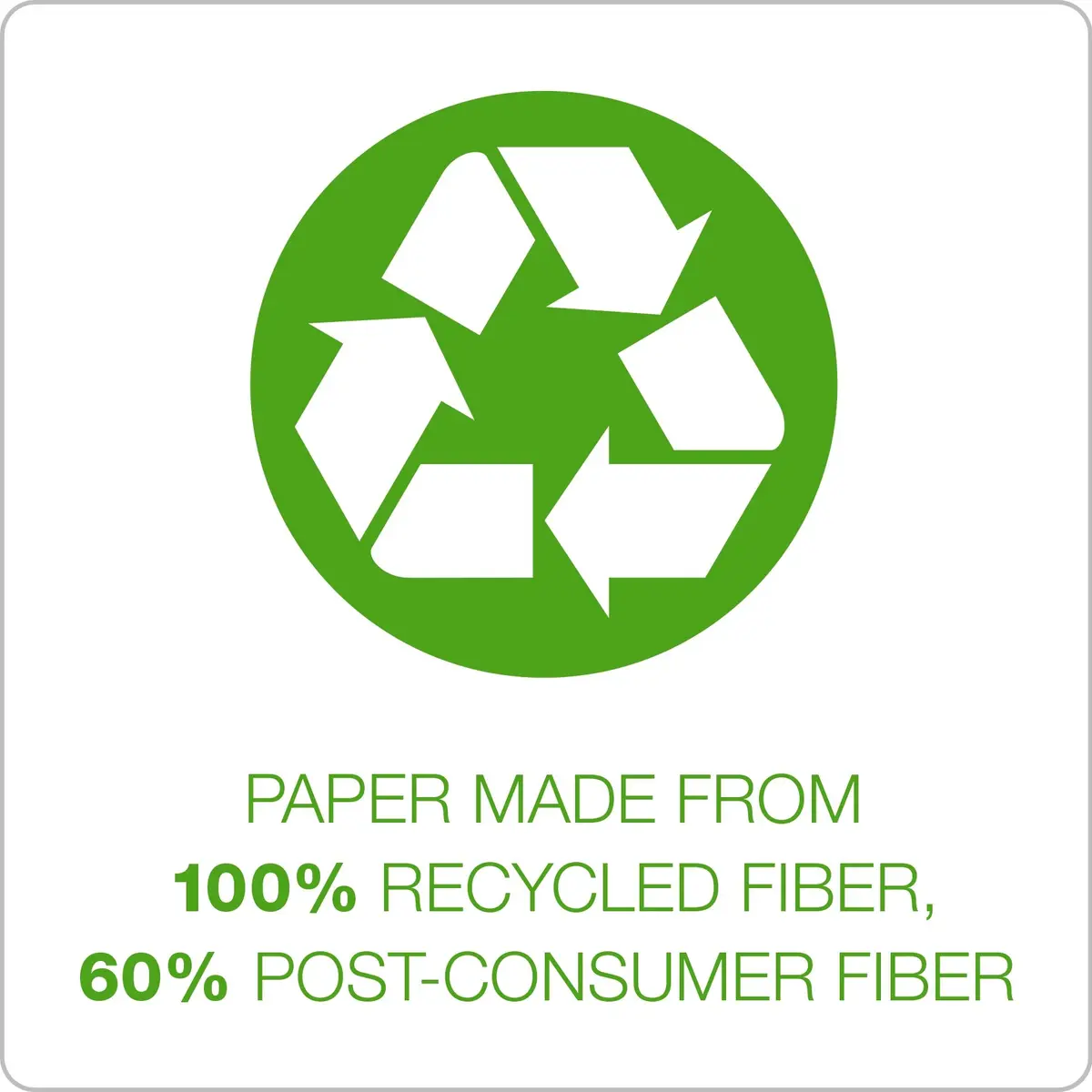 Pendaflex Recycled Hanging Folders Letter Size | Black 1/5 Cut, Pack of 10 - view 3