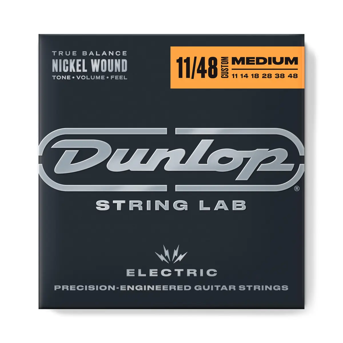 Jim Dunlop Nickel Wound Electric Guitar Strings 11-48 | Balanced Tone & Playability - main product image