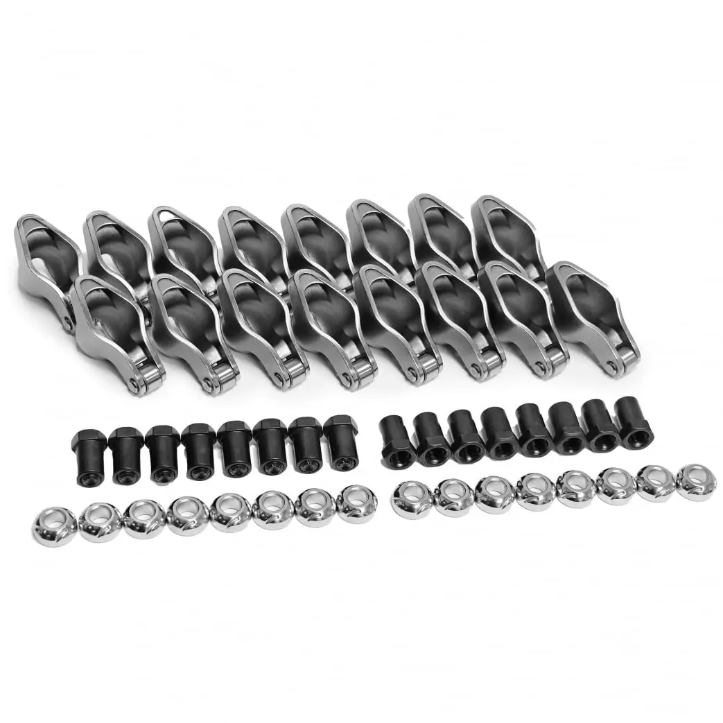 PRW Rocker Arm, Sportsman, 7/16 in Stud Mount, 1.60 Ratio, Roller Tip, Steel | Compatible with Small Block Chevy - main product image