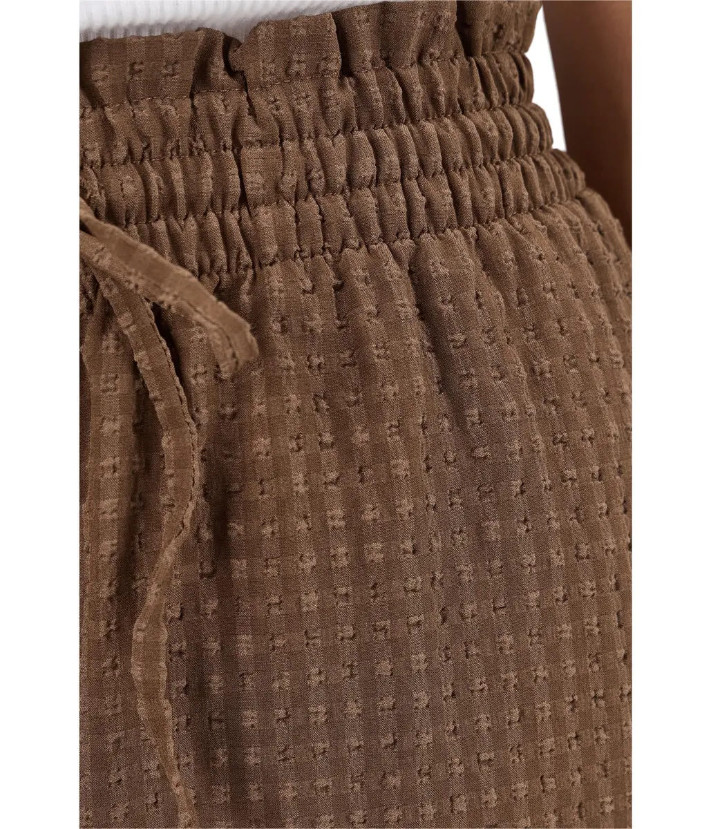 Toad&Co Women's Sunkissed Wide Leg Crop Pants Earth Texture | UPF 50+ Water-Friendly, High Rise, 24.5" Inseam - view 5