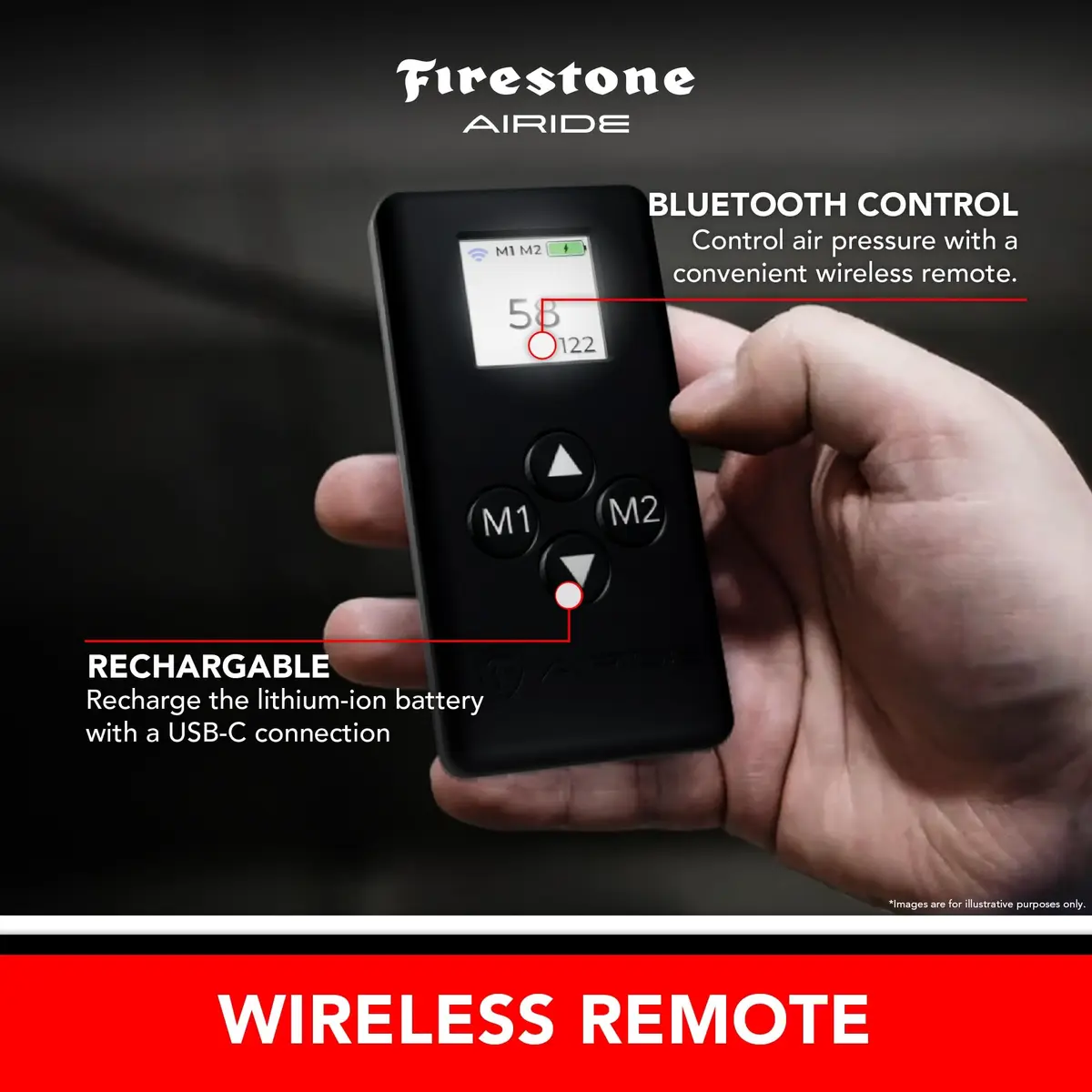 Airide Firestone Air Command Single Wireless App & Remote Compressor 150 PSI | Heavy Duty, Easy Install - view 4